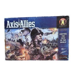 Vintage Axis and Allies Avalon Hill  WWII Strategy Board Game Complete 2004